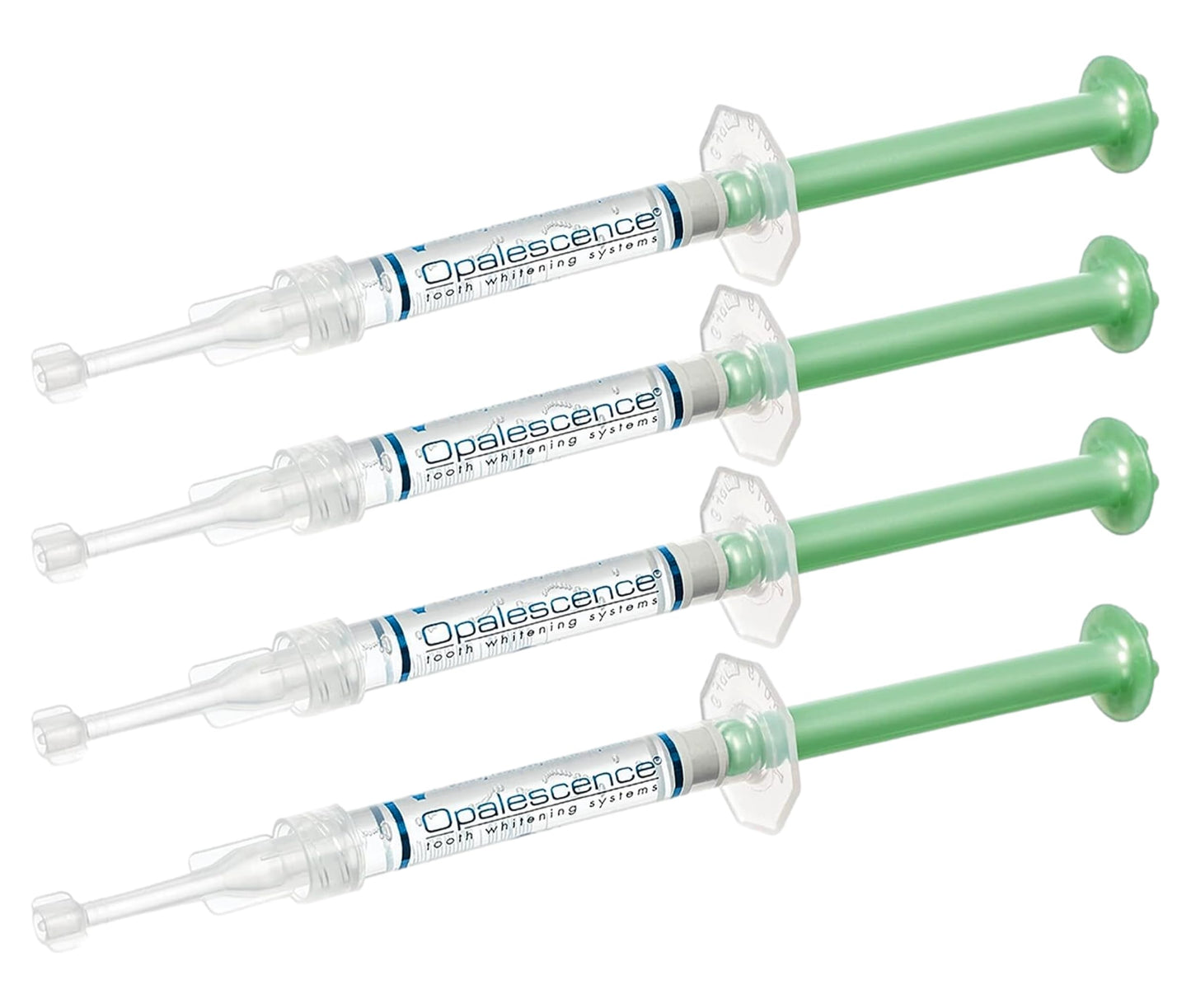 Opalescence 20% Teeth Whitening Refill Kit (4 Syringes) Carbamide Peroxide. Made by Ultradent, in Mint Flavor. Tooth Whitening Refill Syringes. Includes a Toothbrush. - 5196-2TB