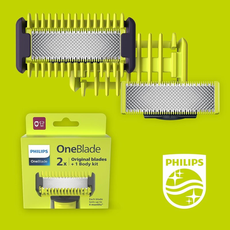 Philips OneBlade QP620/50 - Versatile Electric Shaver for All Hair Types | Rechargeable & Waterproof