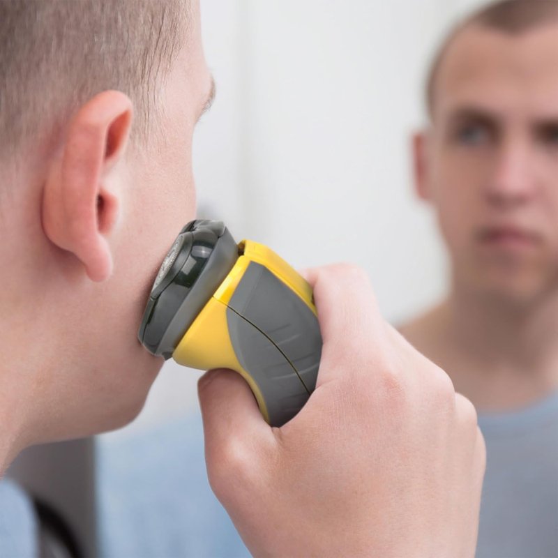Remington Rotary Shaver 5100 - Waterproof Electric Razor for Men | Yellow Design