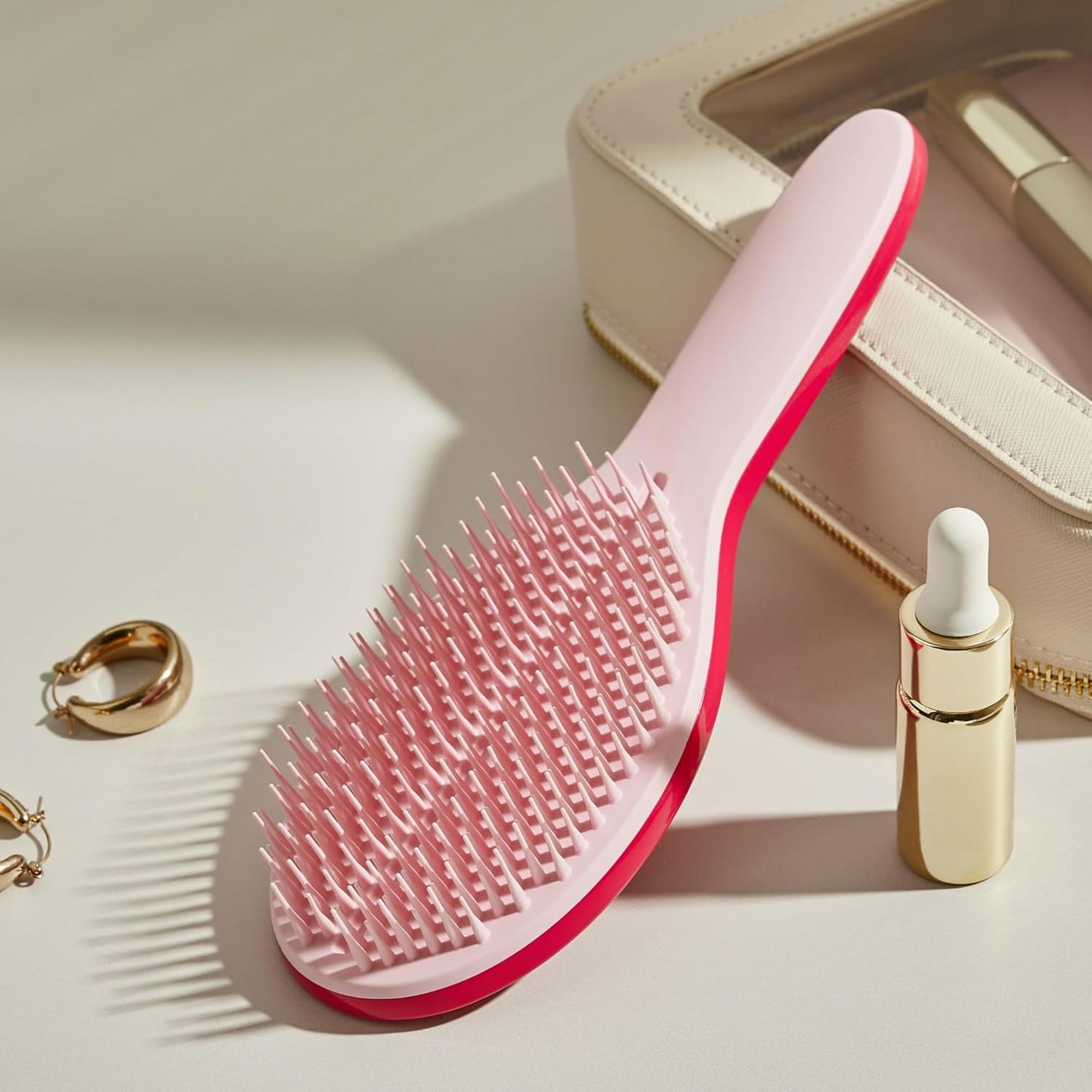Tangle Teezer Ultimate Styler Hair Brush - Adds Volume, Texture & Shine | Sweet Pink