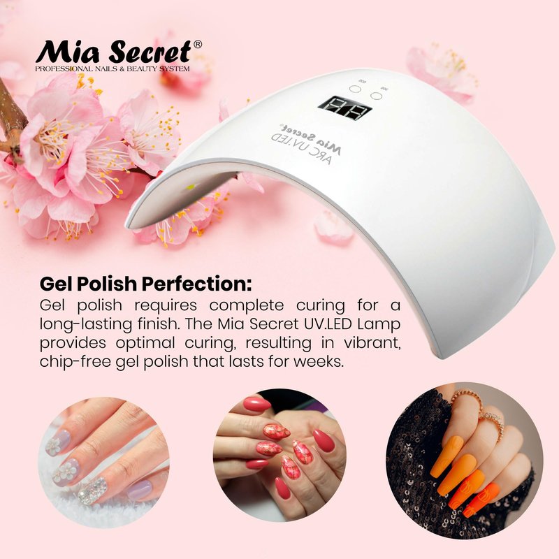Mia Secret Arc UV LED Lamp Professional Nail System Dryer 36W