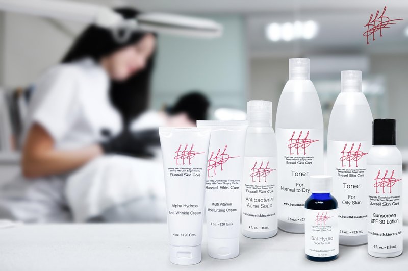 Bussell Skin Care Beverly Hills Dermatology Consultants - Alpha Hydroxy Anti-Wrinkle Cream (AHA) - Reduces Wrinkles, Targets Smile Lines & Fine Lines, 4 oz