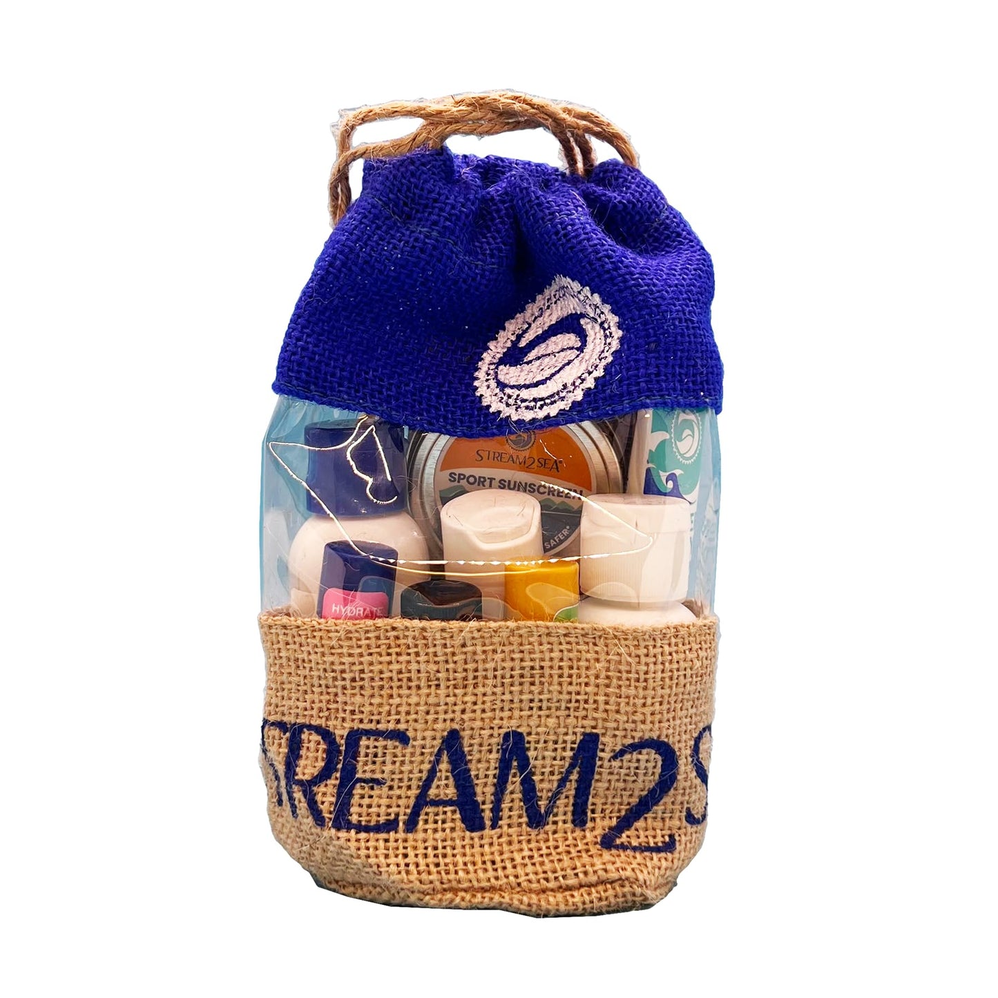 STREAM 2 SEA Natural Hair & Skin Care Gift Set, Travel Kit