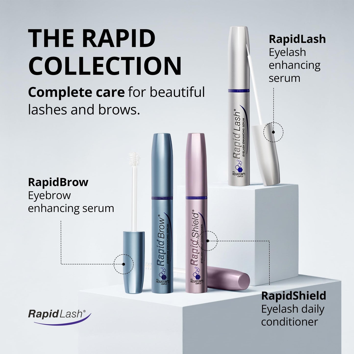 RapidLash Eyelash Enhancing Serum - 2 Month Supply, 3mL