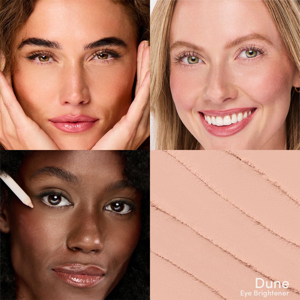 Ravie Beauty Soft Definition Longwear Waterline Pencil DUNE – Nude Waterline Eye Brightener, Waterproof Inner Rim Eyeliner, White Eyeliner Alternative, Vegan