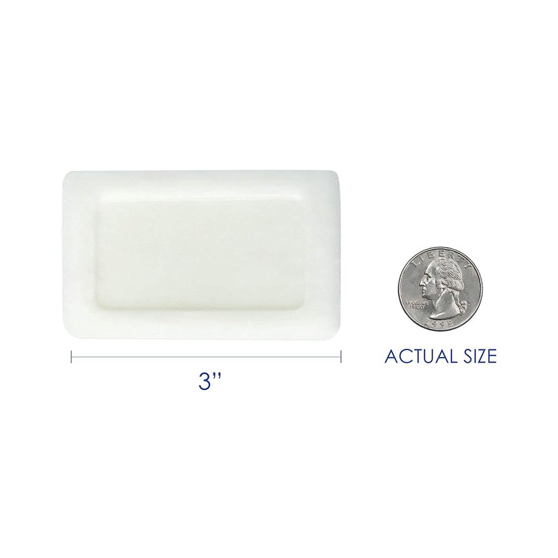 Freshscent Bar Soap | 1.0 oz Individually Wrapped Travel Size - Vegetable-Based Bulk Amenities for Hotels (100 Pack)