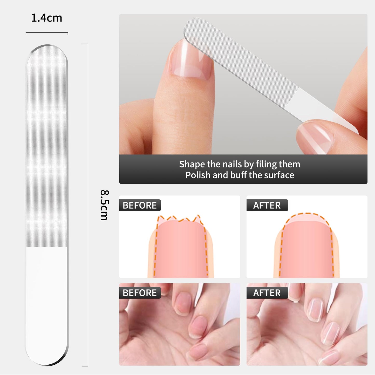ESSBES Heavy Duty Nail Clippers for Men Sharp Stainless Steel Fingernail and Toenail Cutter with Nail Catcher Precision Grooming Tool for Thick Nails Gift for Dad Husband Him