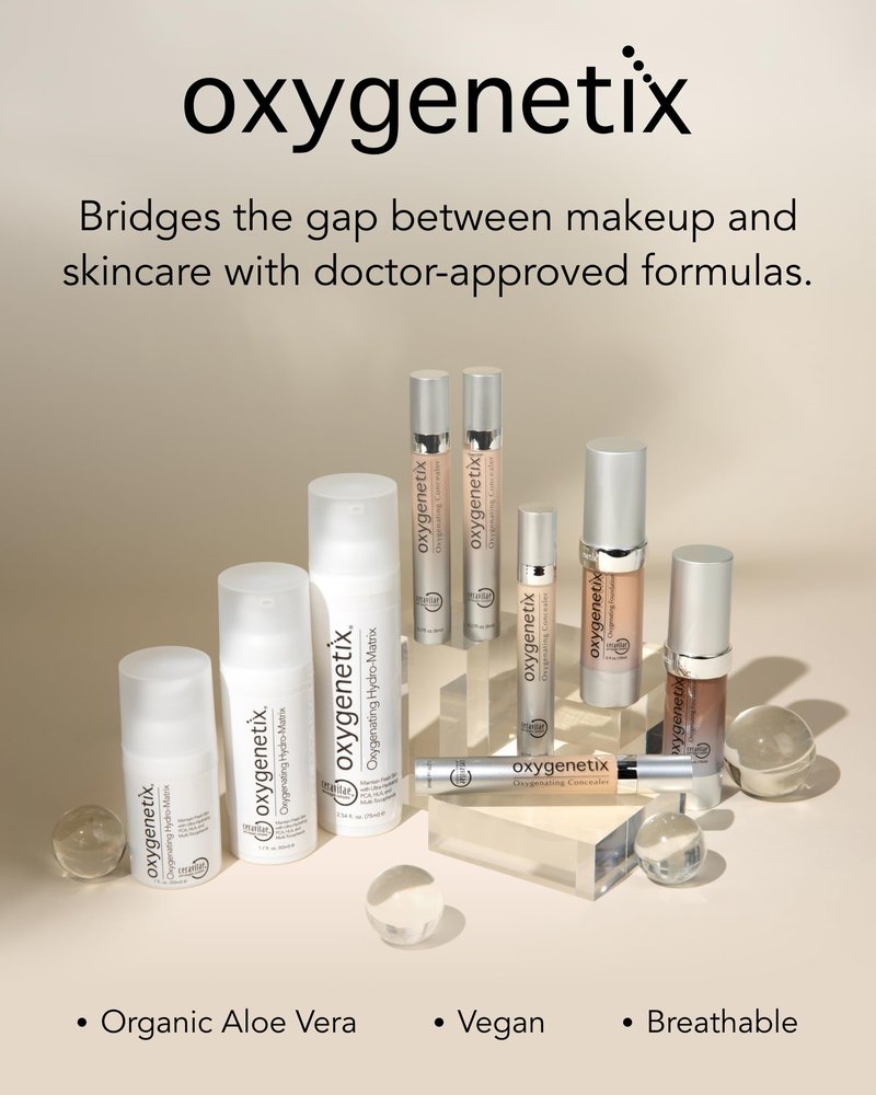 Oxygenetix Oxygenating Concealer – N-1.0 | Full Coverage for Dark Circles, Face & Body | Lightweight, Sweat-Resistant Formula
