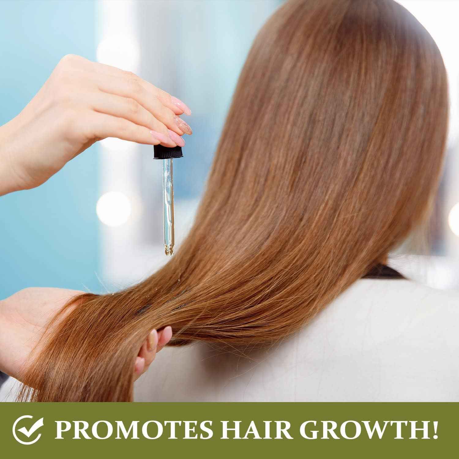 Organic Castor Oil | USDA Certified Organic, Pure and Cold Pressed, Refined, Non-GMO Hexane-Free - 16 oz - for Skin, Hair, Nails, Body, Eyelashes, Growth, Conditions, Nourishes & Hydrates