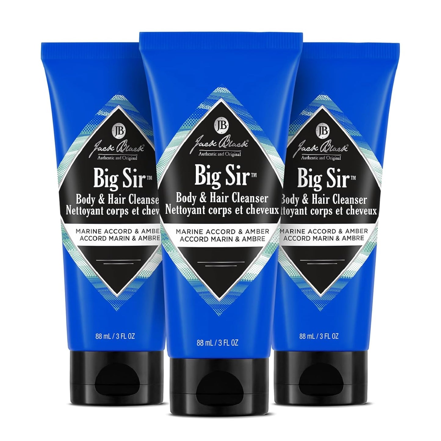 Jack Black Body & Hair Cleanser | Men's Sulfate-Free Body Wash & Shampoo - 16 oz