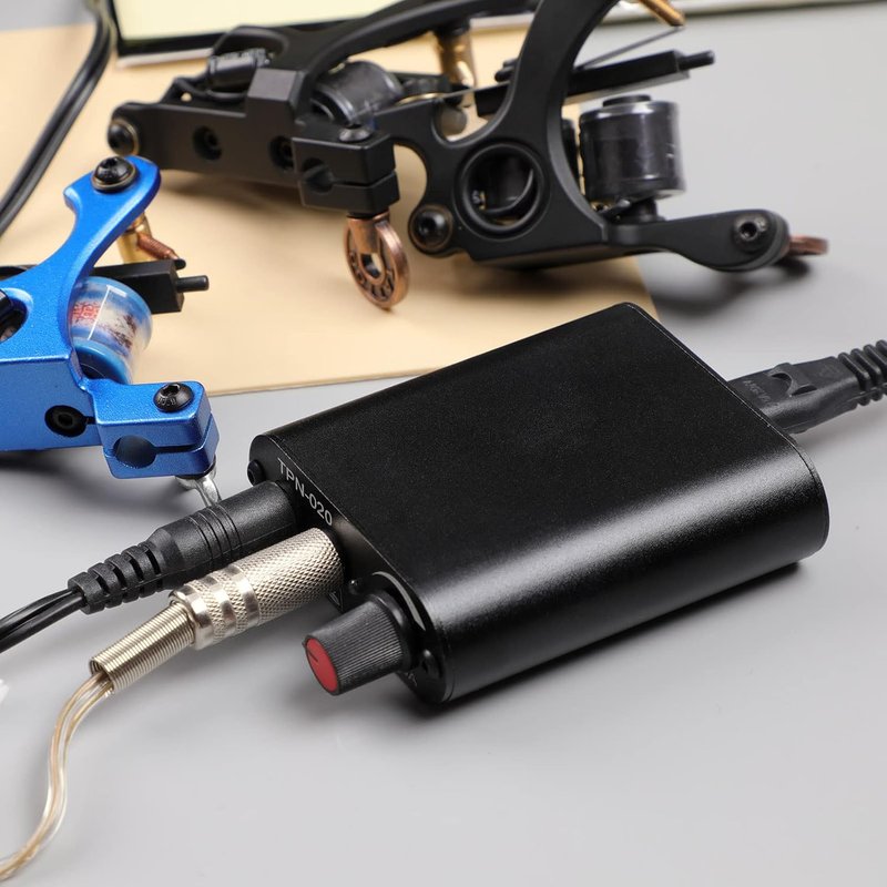 Complete Tattoo Kit - 4 Machines, Power Supply & 14 Inks | Portable Carry Case