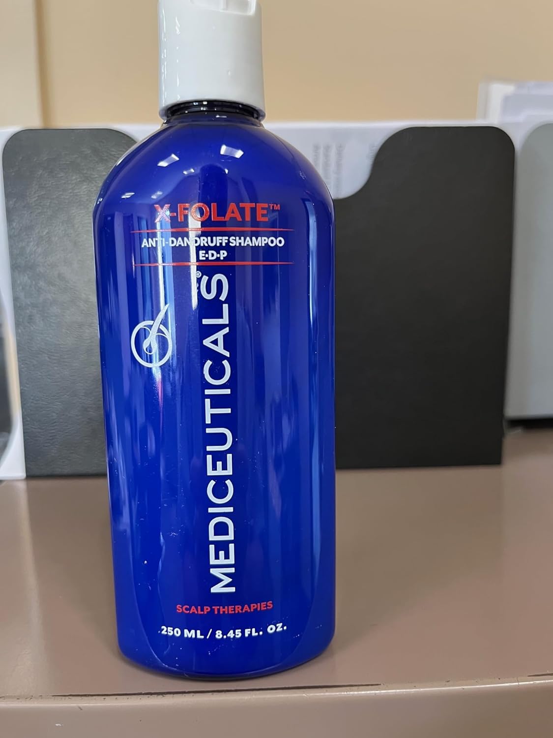 X-Folate Anti-Dandruff Shampoo for Men & Women | Persistent Control for Flaky Scalp - 8.45 oz/250ml