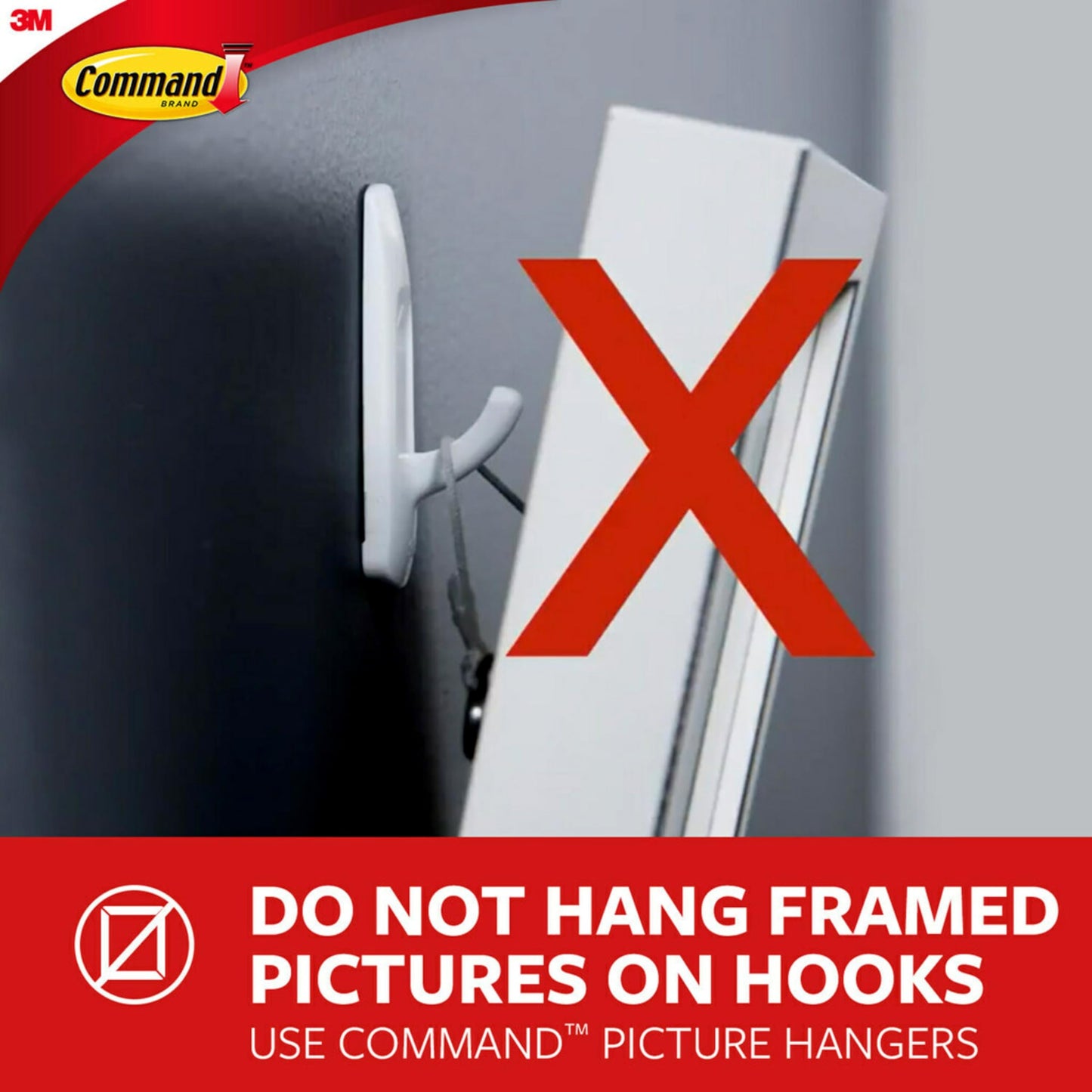 Command Small Clear Oval Hooks, 2 Wall Hooks and 4 Command Strips, Damage-Free Hanging with Adhesive, No Tools Great for Hanging Home and Room Decor, Holds up to 1 lb