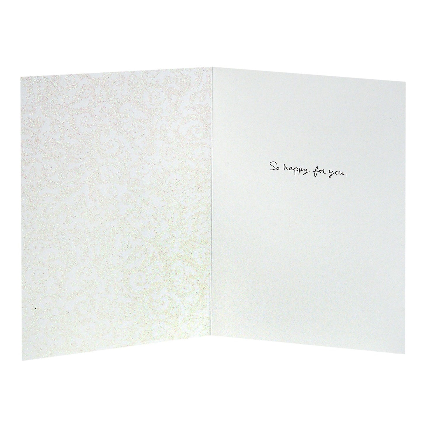 Hallmark Signature Wedding Card, Engagement Card, or Bridal Shower Card (Here Comes the Bride) (699RZH6205)
