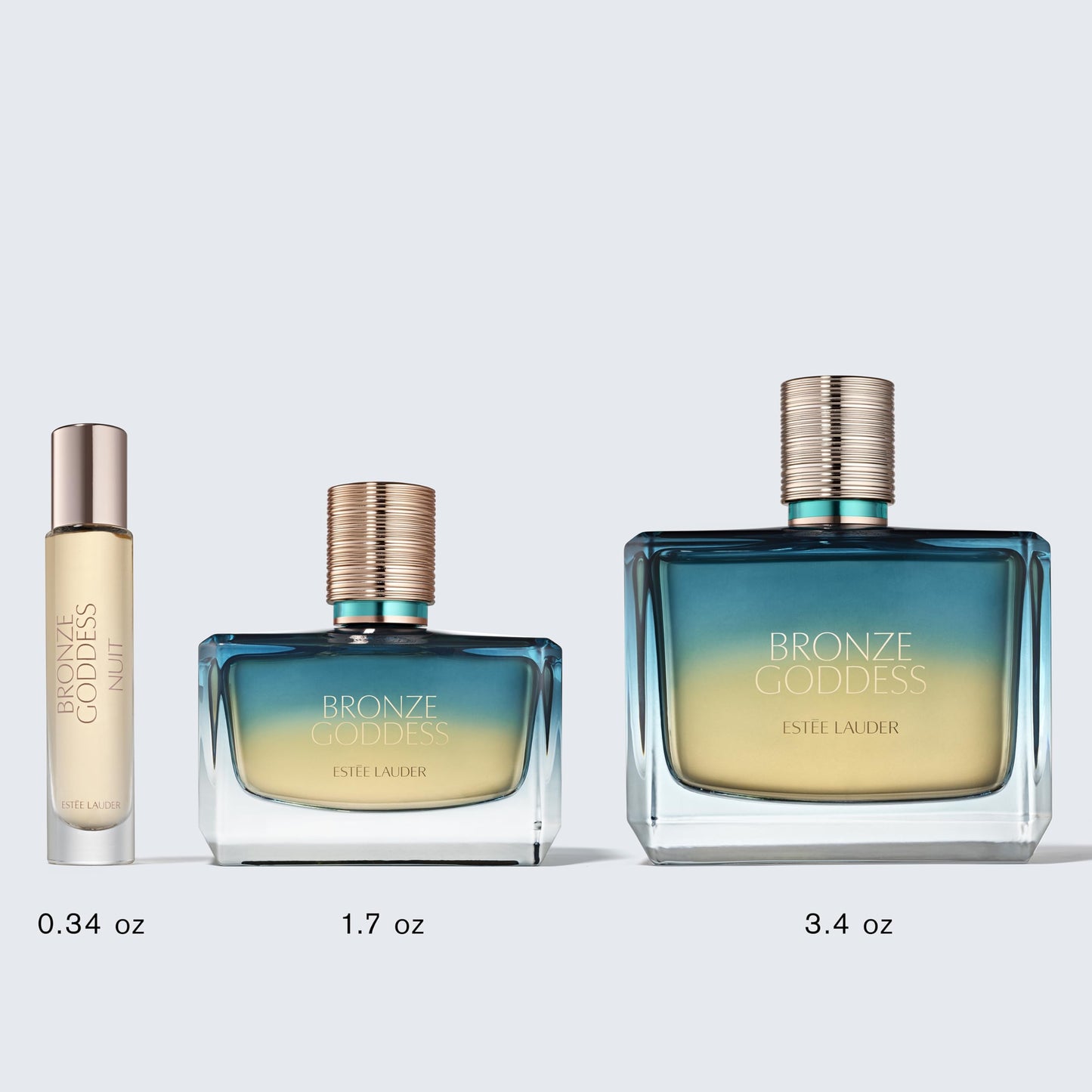 Estée Lauder Bronze Goddess Nuit Eau de Parfum Spray with notes of Ylang Ylang, Jasmine Sambac & Salted Coconut | Perfumes for Women, 1.7 Fl Oz