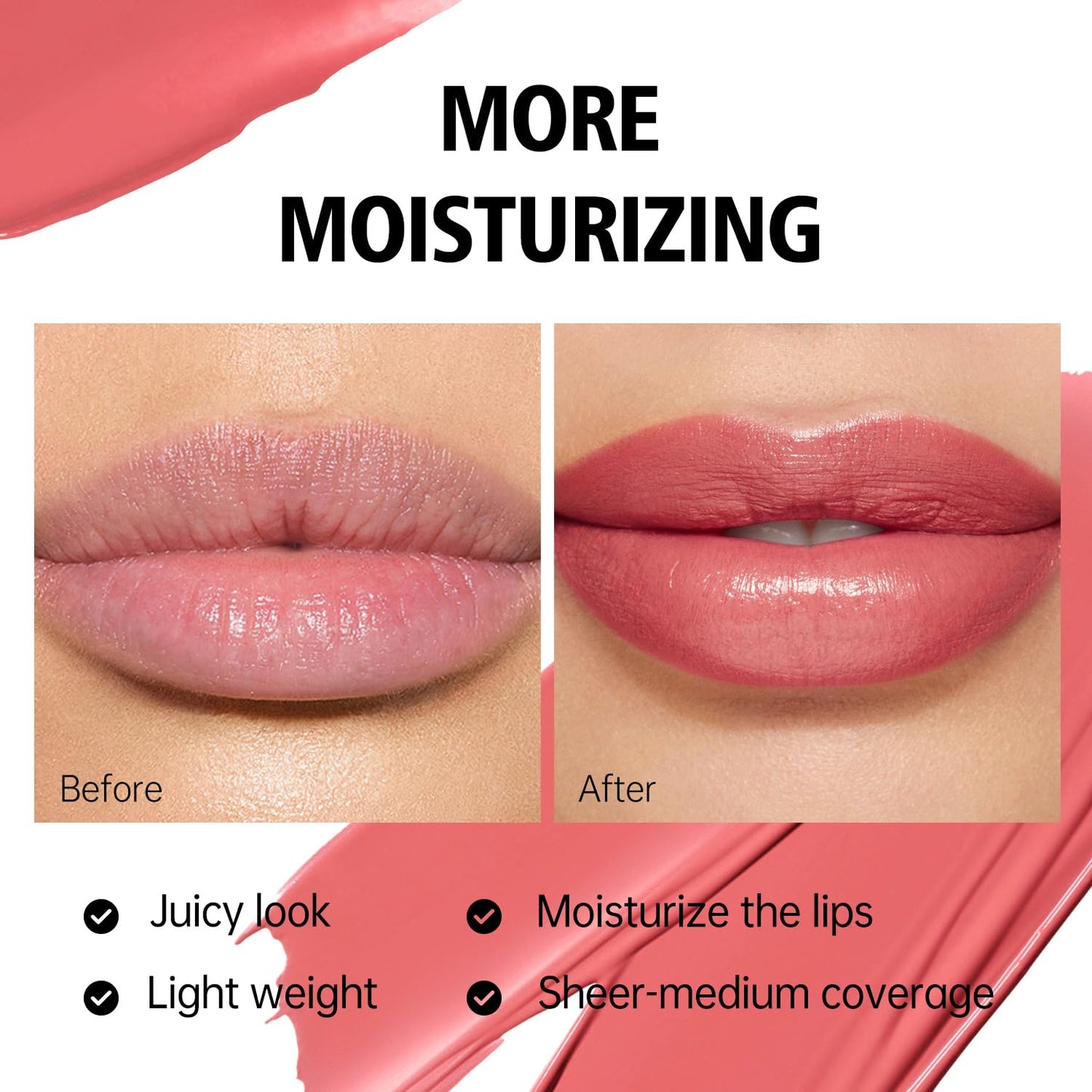 MAKI YIKA Moisture Gold Lipstick for Women Hydrate Tinted Lip Balm for Mother's Day Dry Cracked Lips Sheer Lipstick Lip Tinted Glossy Finish,MA072 Winner Gold