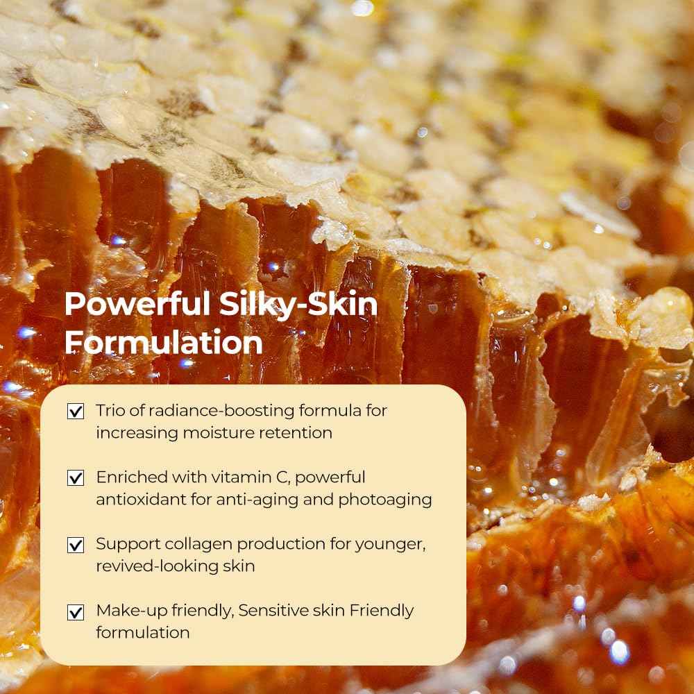 Fraijour Yuzu Honey Enriched Cream – Korean Moisturizing Face Cream with Honey, Propolis & Hyaluronic Acid, Plumps Dry Skin, Smooths Fine Lines, Restores Radiance, Botanical Oils, 1.69 fl.oz.