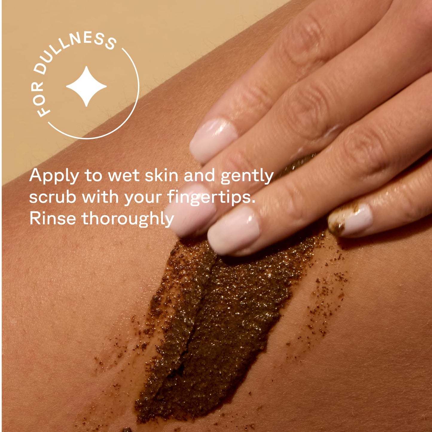 Acure Brightening Body Scrub - Exfoliating Body Scrub with Sea Salt, Scrubber for Men & Women to Smooth Sensitive Skin & Remove Dead Skin Cells, Exfoliator with Clay & Niacinamide - 6 fl oz (2 Pack)