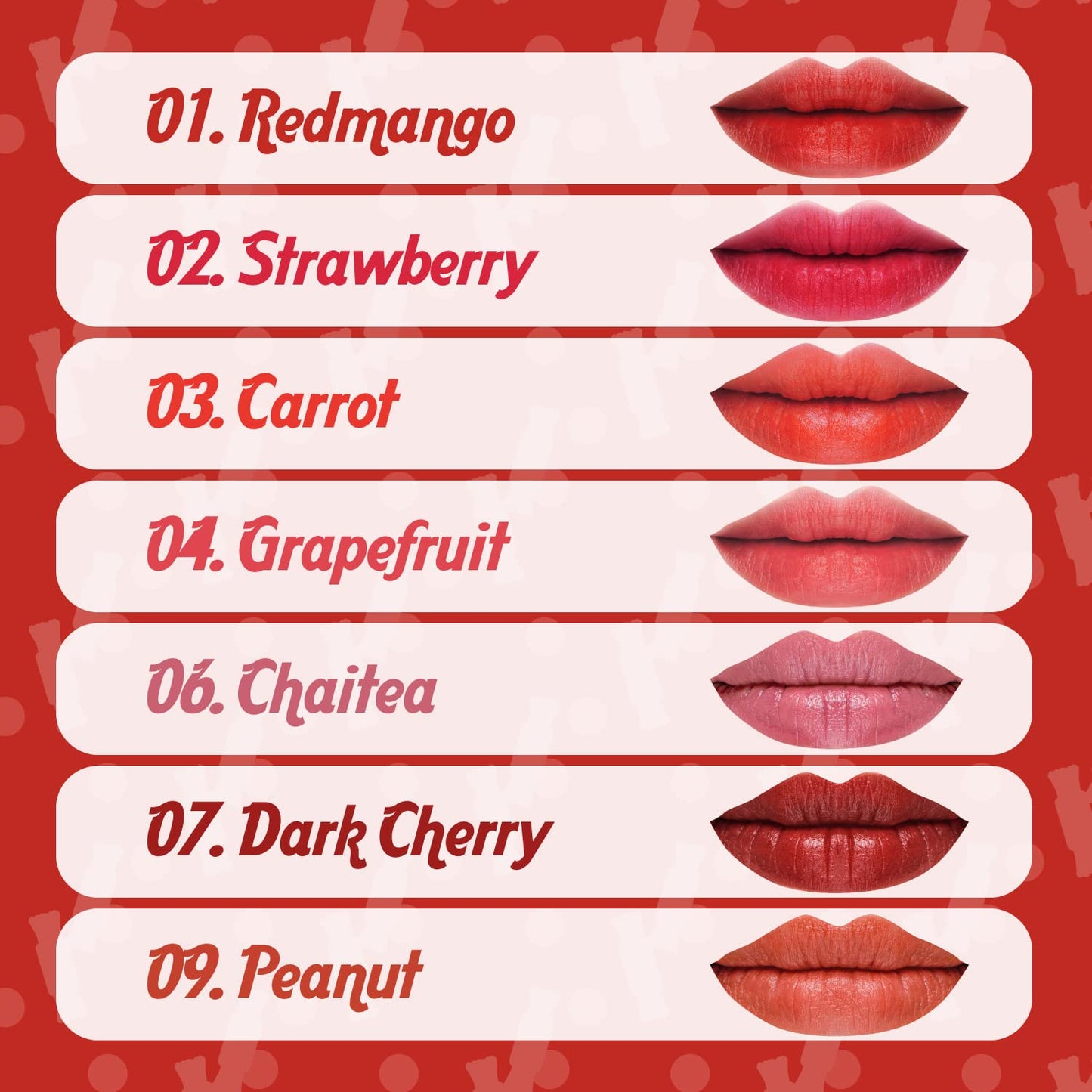 THESAEM Saemmul Mousse Candy Tint #6 Chaitea Mousse - High Pigment Matte Finish Long Lasting Lip Stain with Honey Extracts to Hydrate Lips - Weightless & Smudge-Proof, 0.3 fl.oz.