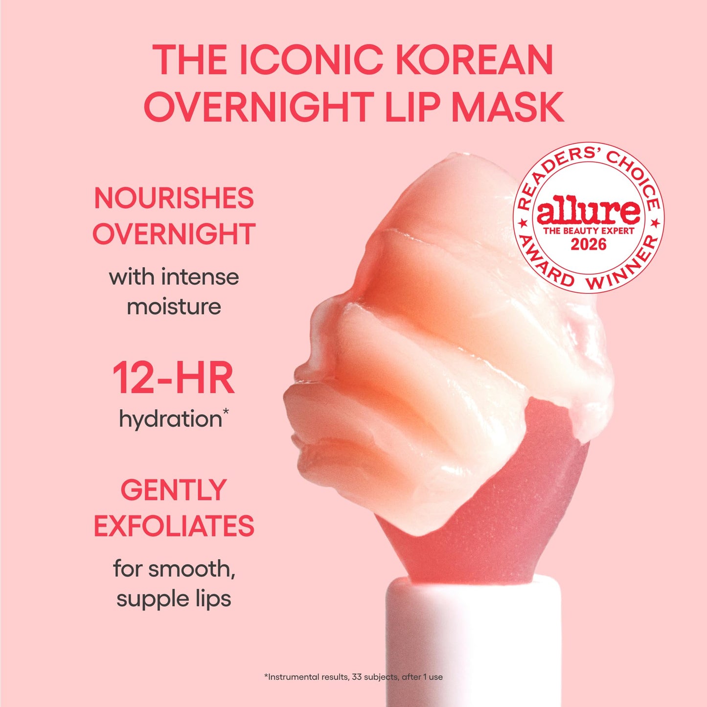 LANEIGE Lip Sleeping Mask: Hydrating & Nourishing Korean Overnight Lip Treatment Mask with Shea Butter, Vitamin C & Murumuru, Antioxidants For Flaky, Dry Lips | Korean Skin Care, Gummy Bear