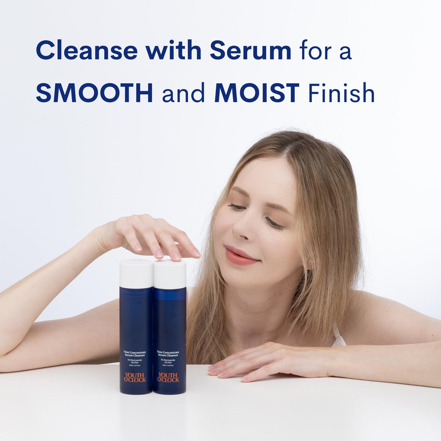 YOUTH O'CLOCK Time Concentrate Serum Cleanser (5.07 fl.oz. 150ml) Niacinamide 5% + PHA 3%