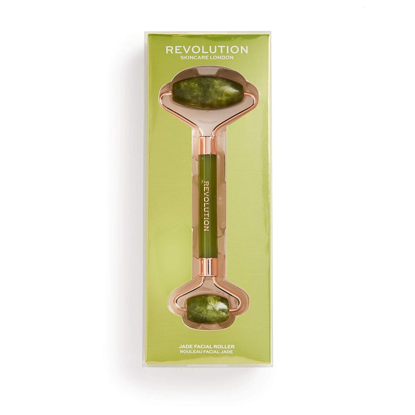 Jade Face Roller | Massager for Face, Neck & Body - 57g, Natural Stone Beauty Tool