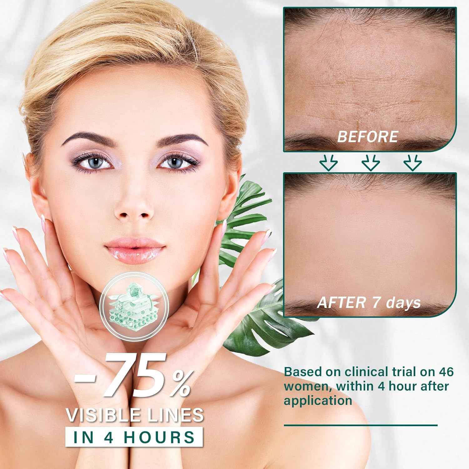 12 Pcs Reusable Silicone Pads for Forehead, Chest & Eye, Anti Wrinkle Patches to Smooth Fine Lines, Chest Wrinkle Pads & Anti Aging Face Silicone Patches for Women