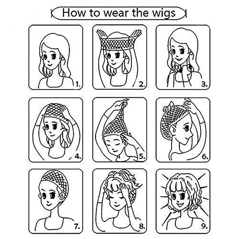 Dsimeig Men's Wig Brown Short Wavy Layered Cosplay Halloween Costume Hair Wigs for Male