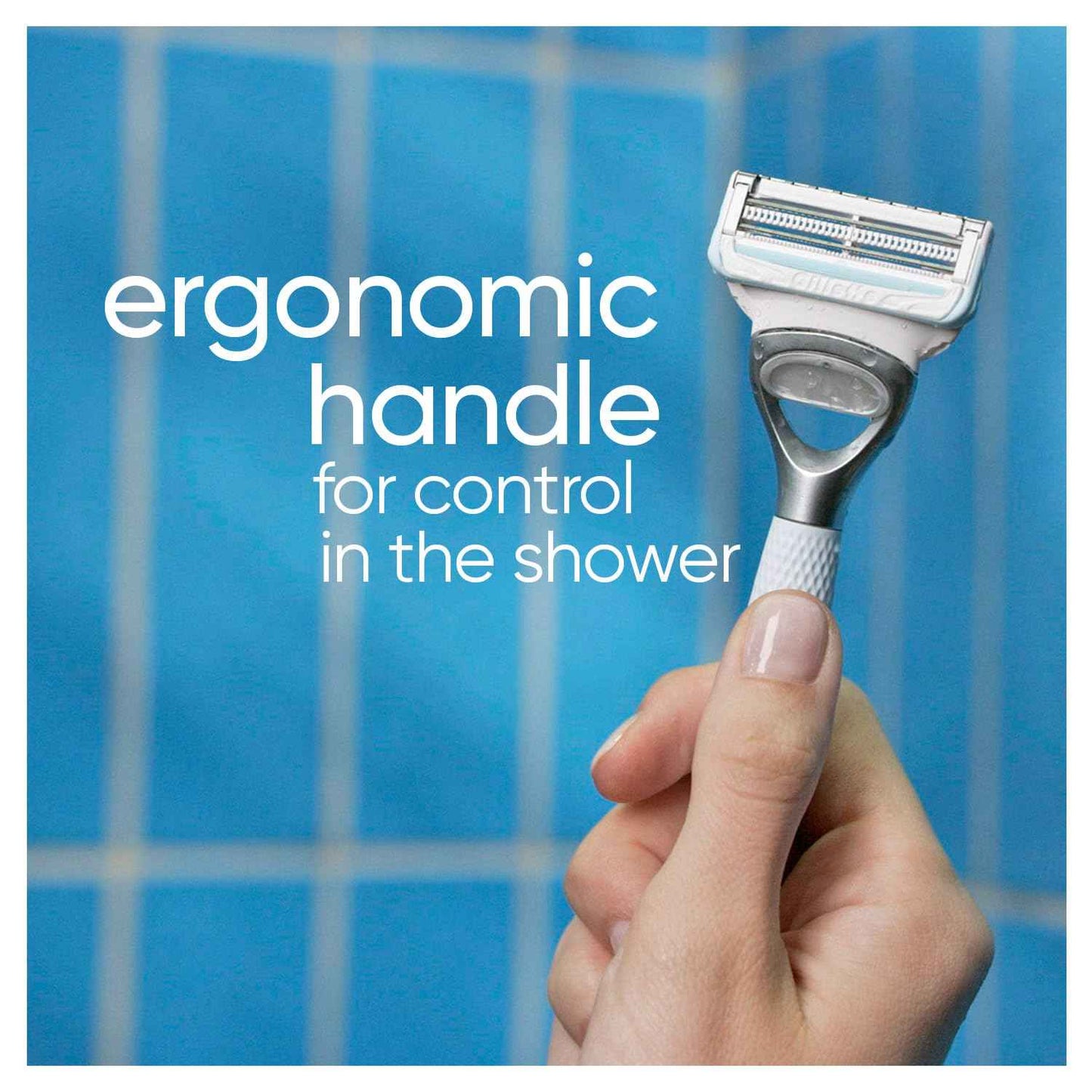 Gillette Venus for Pubic Hair and Skin, Bikini Razors for Women, Women's Razor Handle + 4 Blade Refills