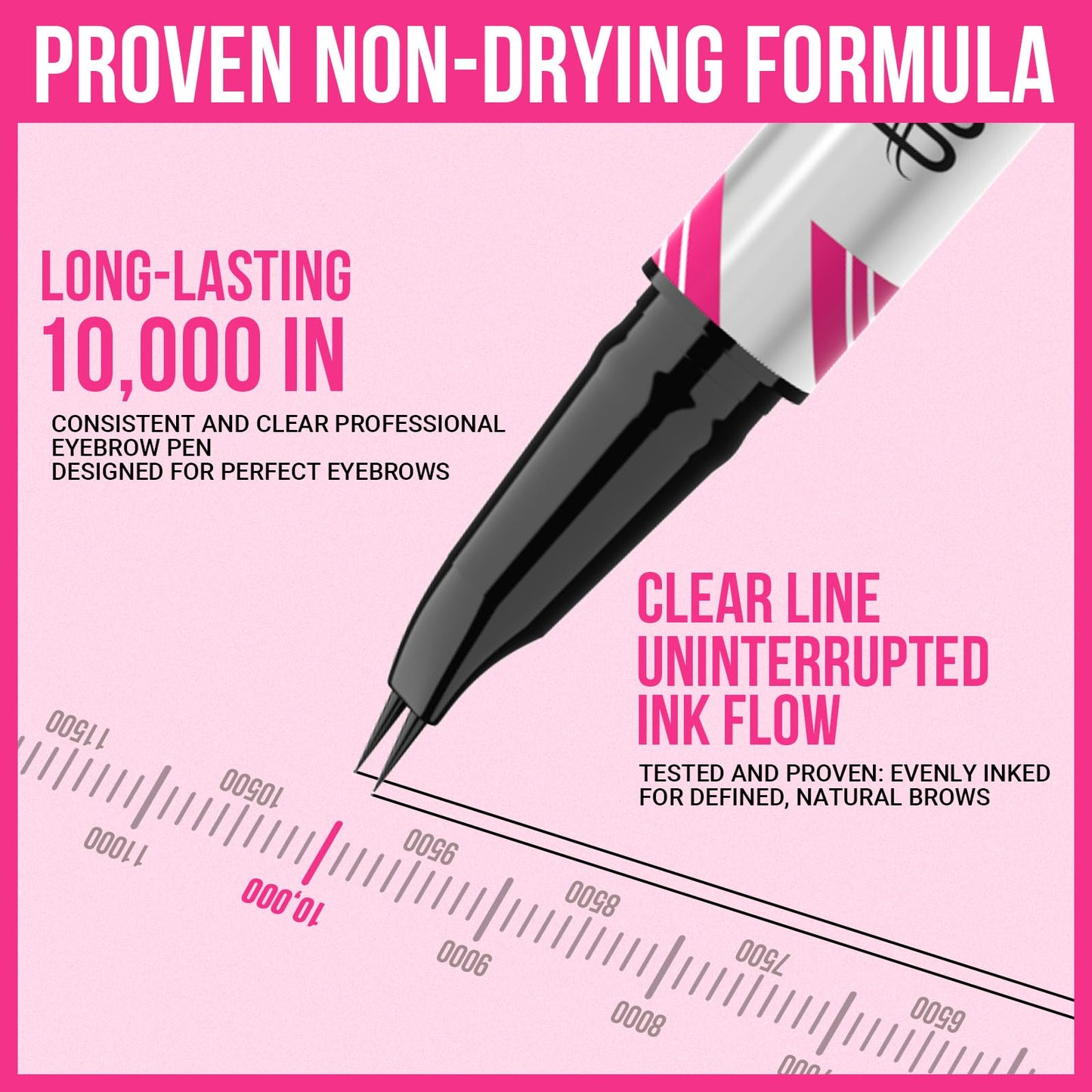iMethod Curved Eyebrow Pen - Eyebrow Pencil, 2 Count Brow Pencil Dual-Ended with Curved Tip and Precise Brush-Tip for Natural Hair-Like Brows, Last All-Day, Light Brown and Brown Each
