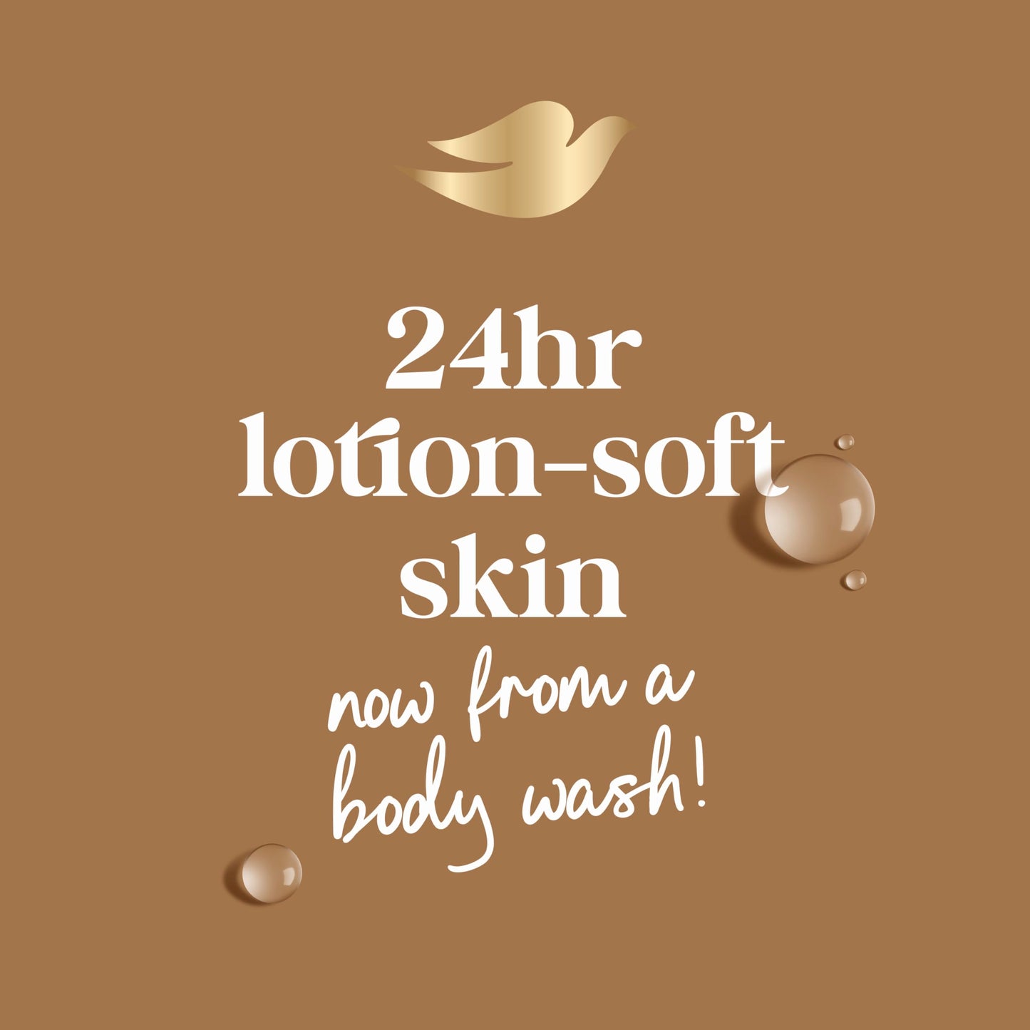 Dove 24hr Lotion Body Wash Indulge Warm Vanilla & Sweet Cream, 20 oz | Moisturizing body wash with MicroMoisture for silky-soft skin