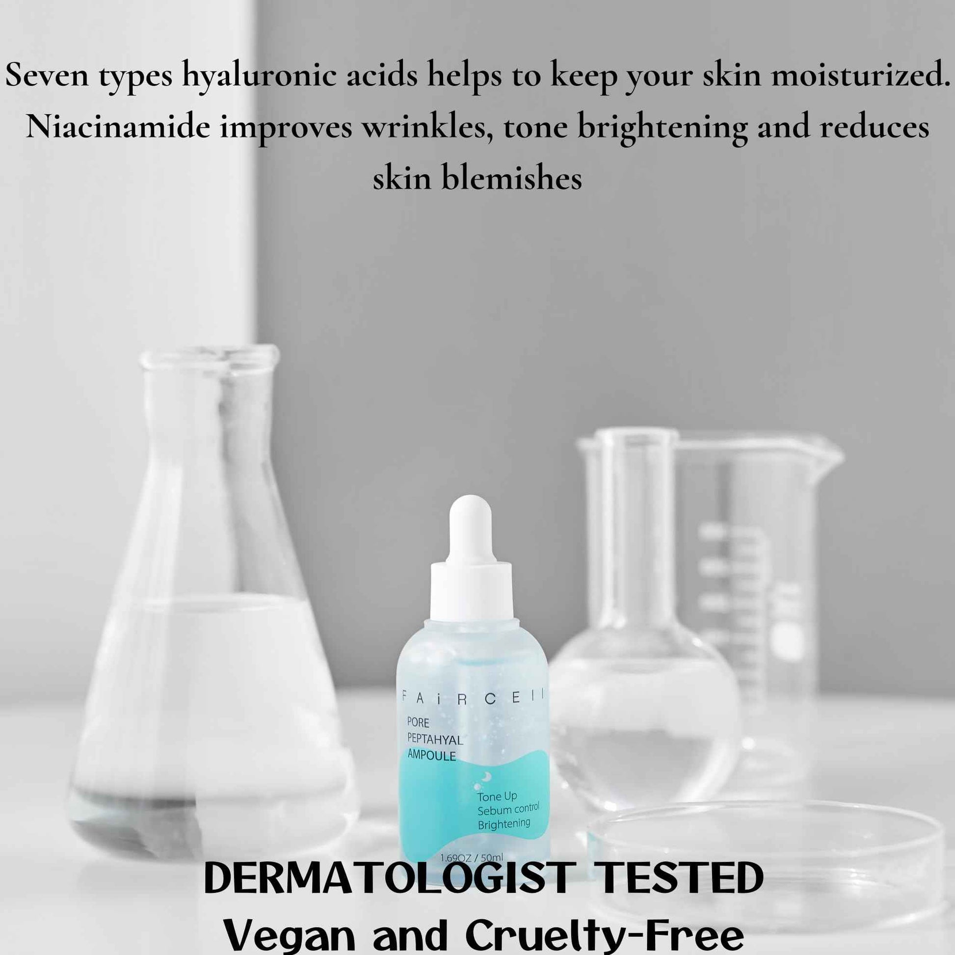 Faircell Pore Peptahyal Ampoule Pore Tightening and Soothing serum,