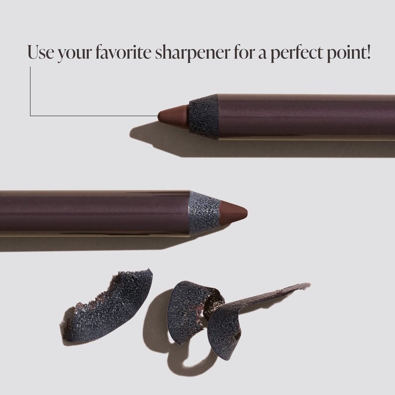Mally Beauty Evercolor Starlight Waterproof Eyeliner - Pink Champagne - Smudge-Proof, Longwear, Creamy Gel - Sharpenable Eyeliner