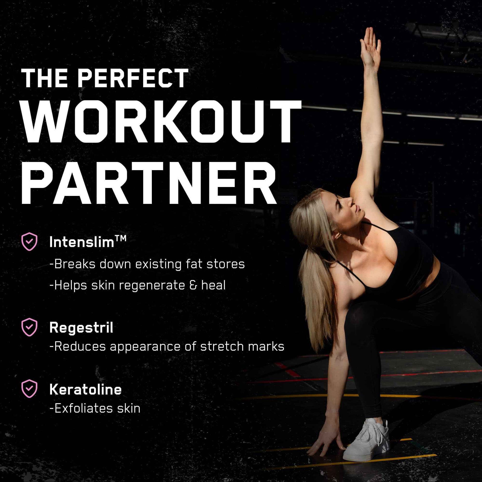 SteelFit Maximum Toning Cellulite Cream, Buns of Steel - Skin Firming & Tightening Body Lotion with Caffeine for Stretch Marks - Anti-Cellulite Remover Treatment for Booty, Thighs, Legs & Glutes