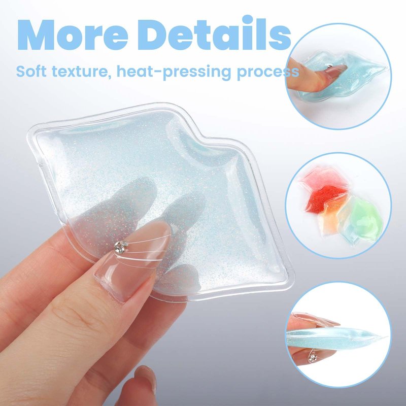 Ice Pack for Lip Tattoo Aftercare, 40 Count Cooling Pads for Pain Relief, Reduce Redness and Swelling of Lips.