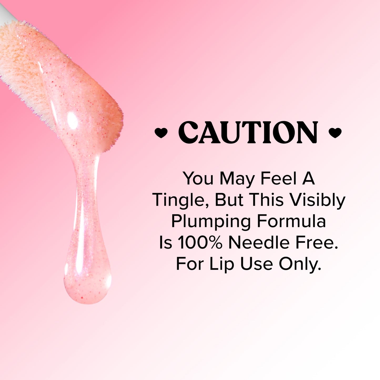 Too Faced Lip Injection Maximum Plump Extra Strength Lip Plumper Gloss | Hydrating, Volumizing, + Plumping, 0.14 Fl Oz, Cotton Candy Kisses