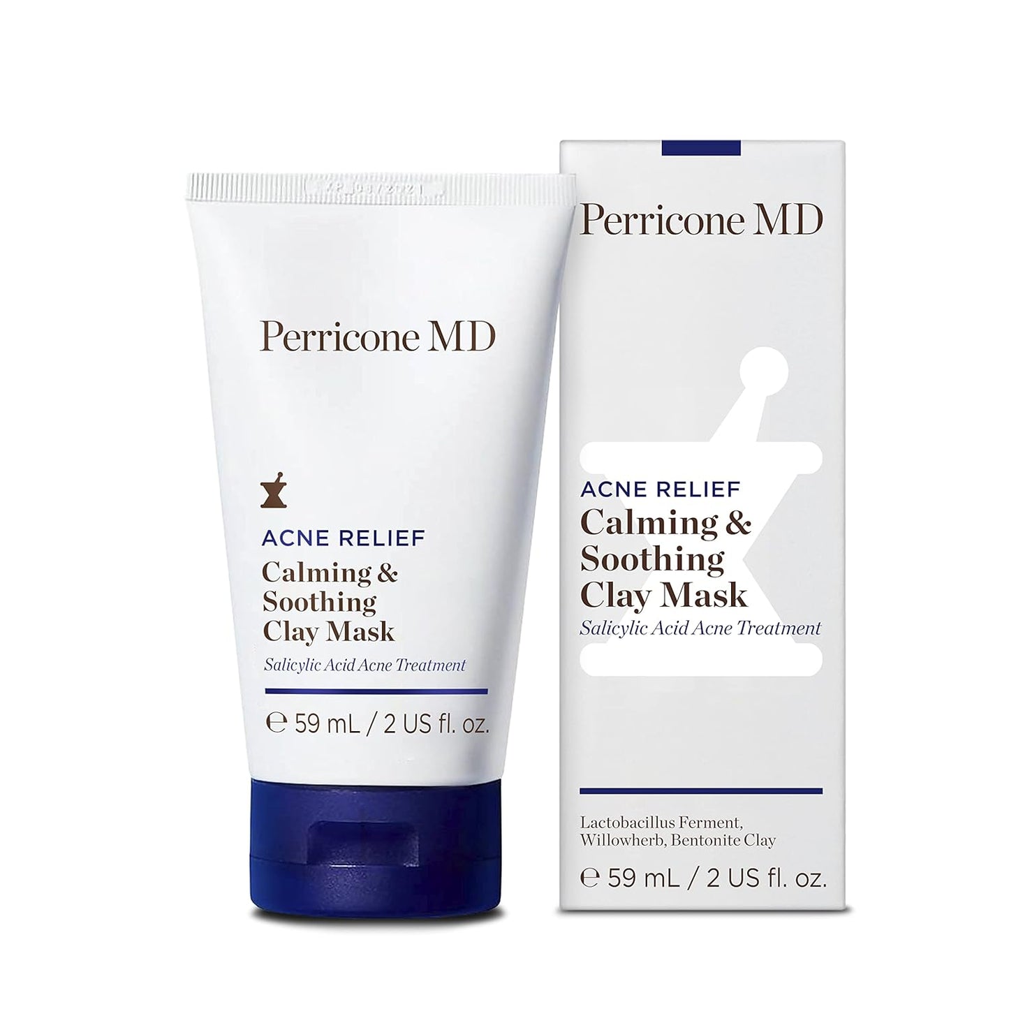 Perricone MD Acne Relief Clay Mask - Calming & Soothing Formula | 2 fl. oz.