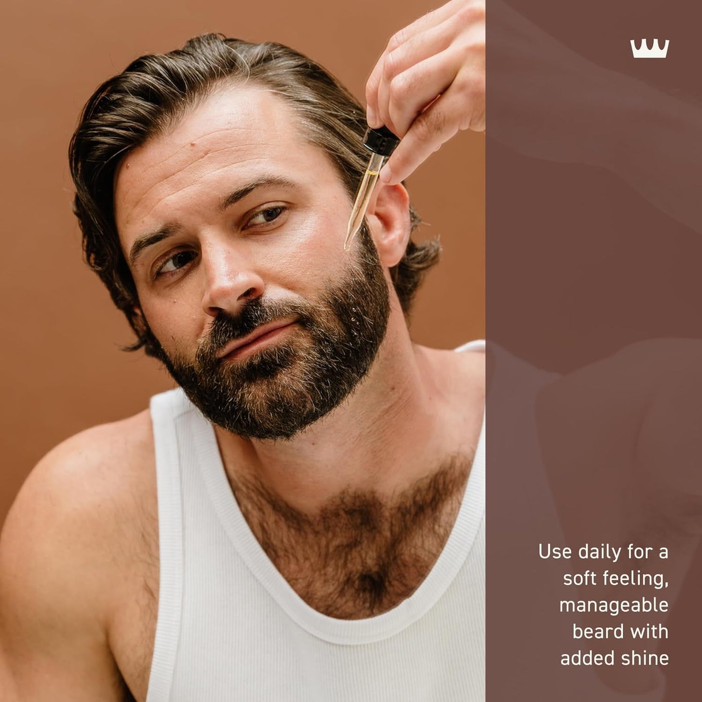 Cremo Beard Oil - Revitalizing Casked Vanilla, 1 Fl Oz | Moisturizes & Softens Beard, Relieves Itch