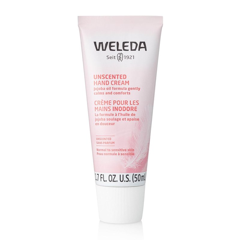 Weleda Unscented Hand Cream - Plant-Rich Moisturizer with Jojoba, Borage & Coconut Oils | 1.7 Fl Oz