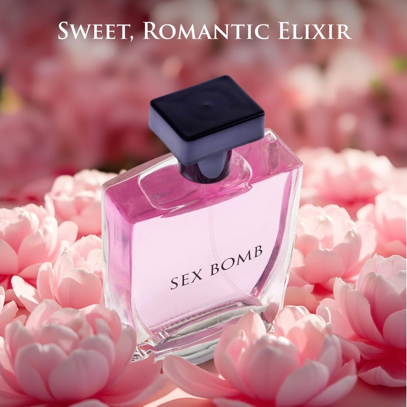 Sx Bomb for Women Eau De Parfum - Blend of Floral & Fruity Accords - Neutral Base Notes of Oakmoss, Musk & Wood - Sweet Everyday Fragrance - Elegant 100ml Bottle - Natural & Paraben Free