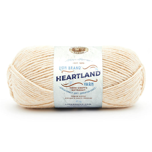 Lion Brand Yarn Heartland Yarn, Worsted-Weight Yarn for Knitting, Crocheting, and Crafting, 1 Pack, Acadia