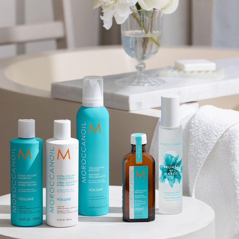 Moroccanoil Extra Volume Shampoo - Boosts Hair Thickness & Shine | 8.5 Fl Oz