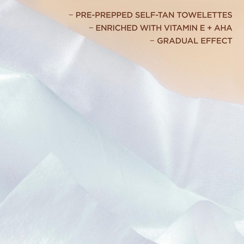 L'Oreal Paris Sublime Bronze Self Tanning Towelettes, Streak-Free, Natural Looking Tan, 6 ct (Pack of 2)