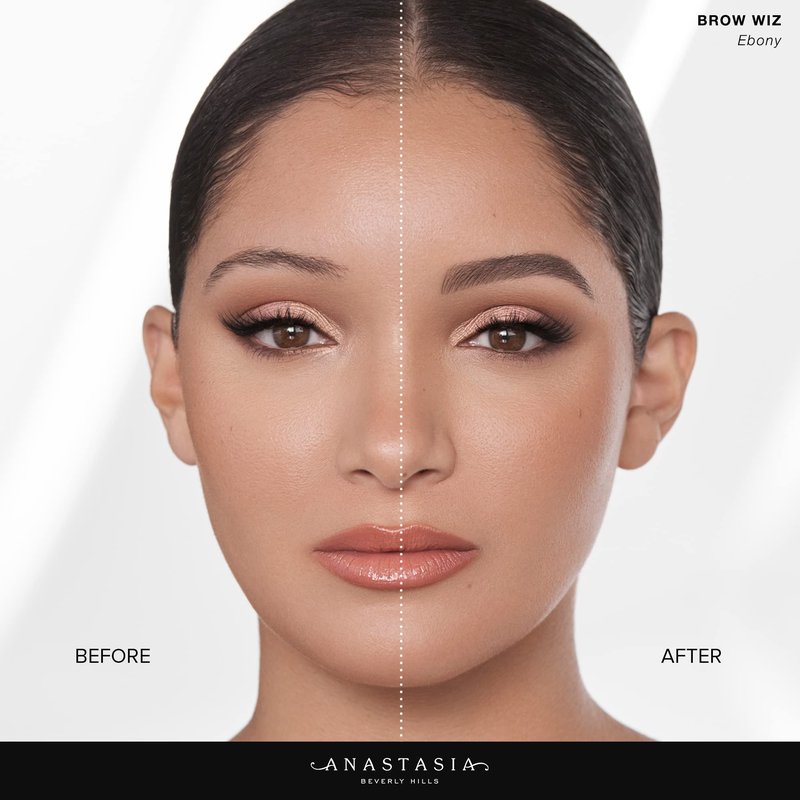 Anastasia Beverly Hills Brow Wiz - Ultra-Slim Retractable Eyebrow Pencil for Hair-Like Strokes, Natural Precision Definition, Longwear Waterproof Smudge-Proof for Filling & Shaping Brows