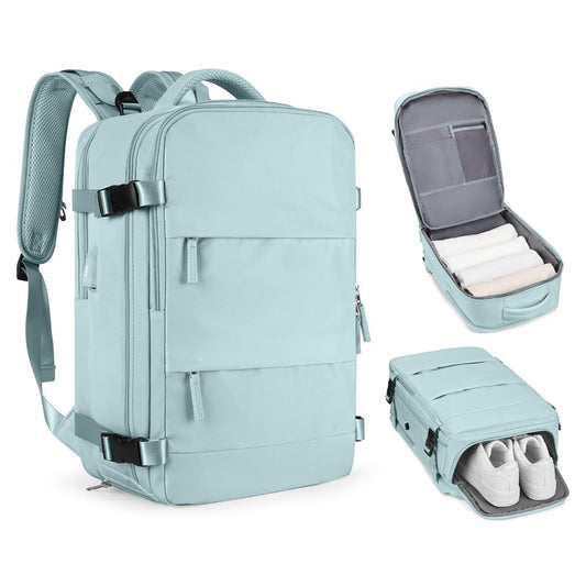 coofay Personal Item Travel Backpack For Women Men Airline Approved Carry On Backpack Flight Approved Waterproof Sports Luggage Backpack Casual Daypack Small Hiking Backpack