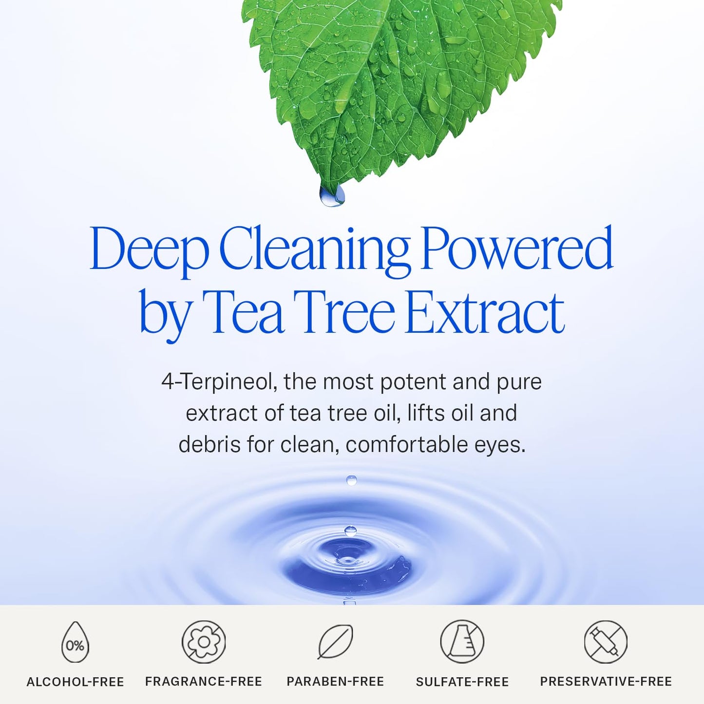 Cliradex Towelettes - Natural Face, Eyelash & Eyelid Cleanser - Wipes for Demodex, Blepharitis, Mgd and Red Irritated Eye Lid - Tea Tree Oil Extract.