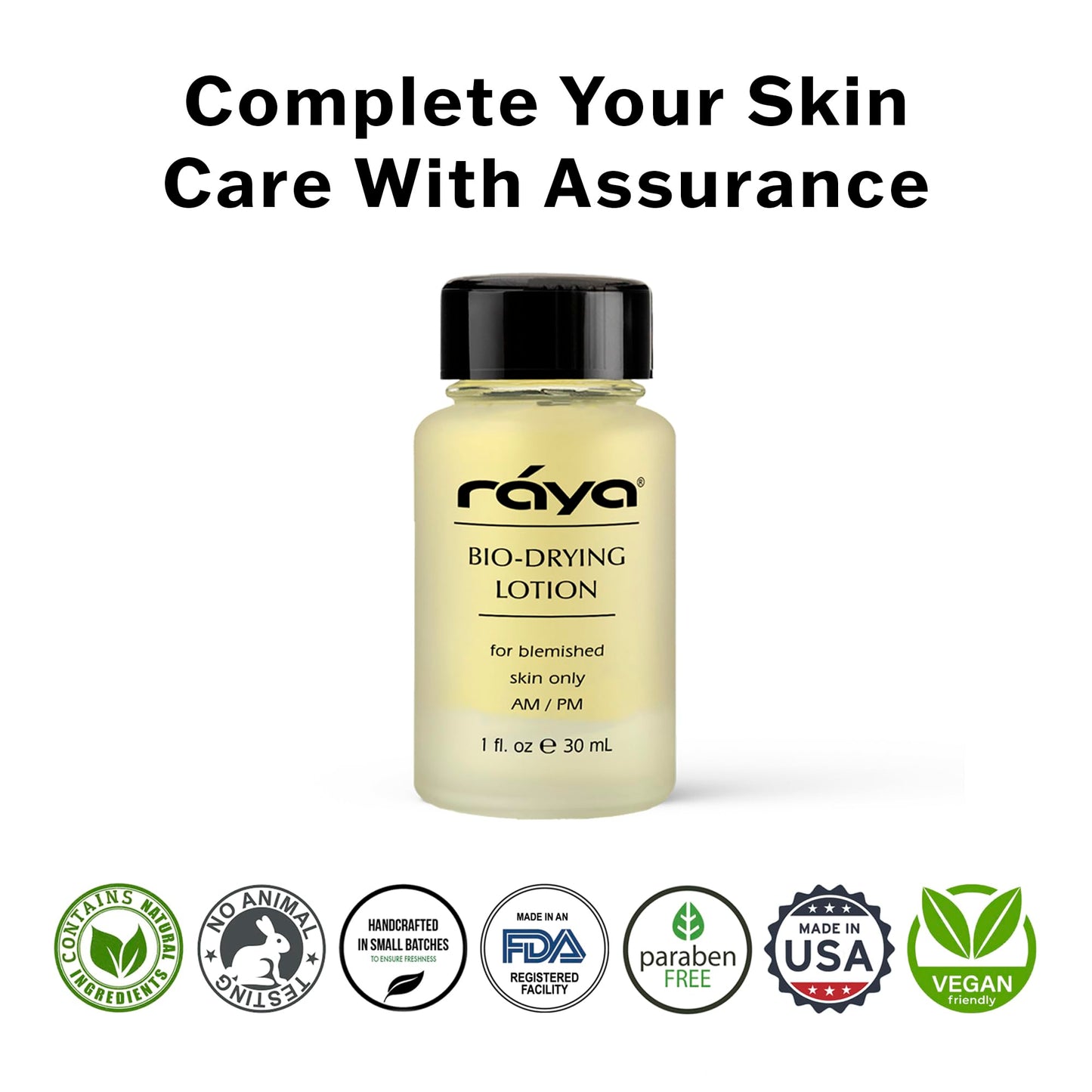 RAYA Bio-Drying Lotion (701) | Facial Spot Treatment for Break-Outs | Helps Dry Up White-Heads | Great for Over-Night Use