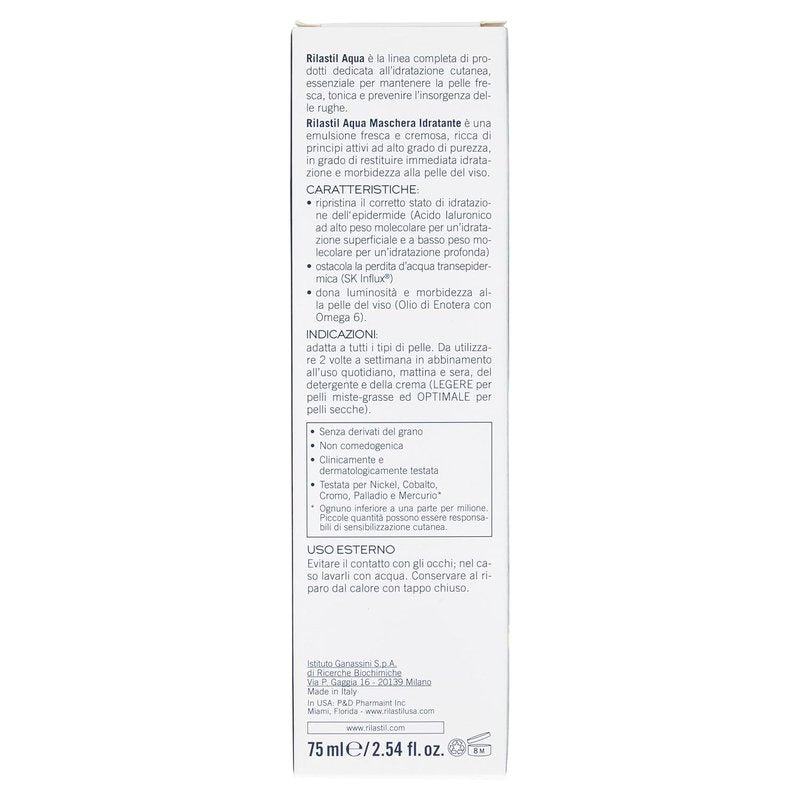 RILASTIL Hydrating Facial Mask - Deep Moisture Treatment | 50ml