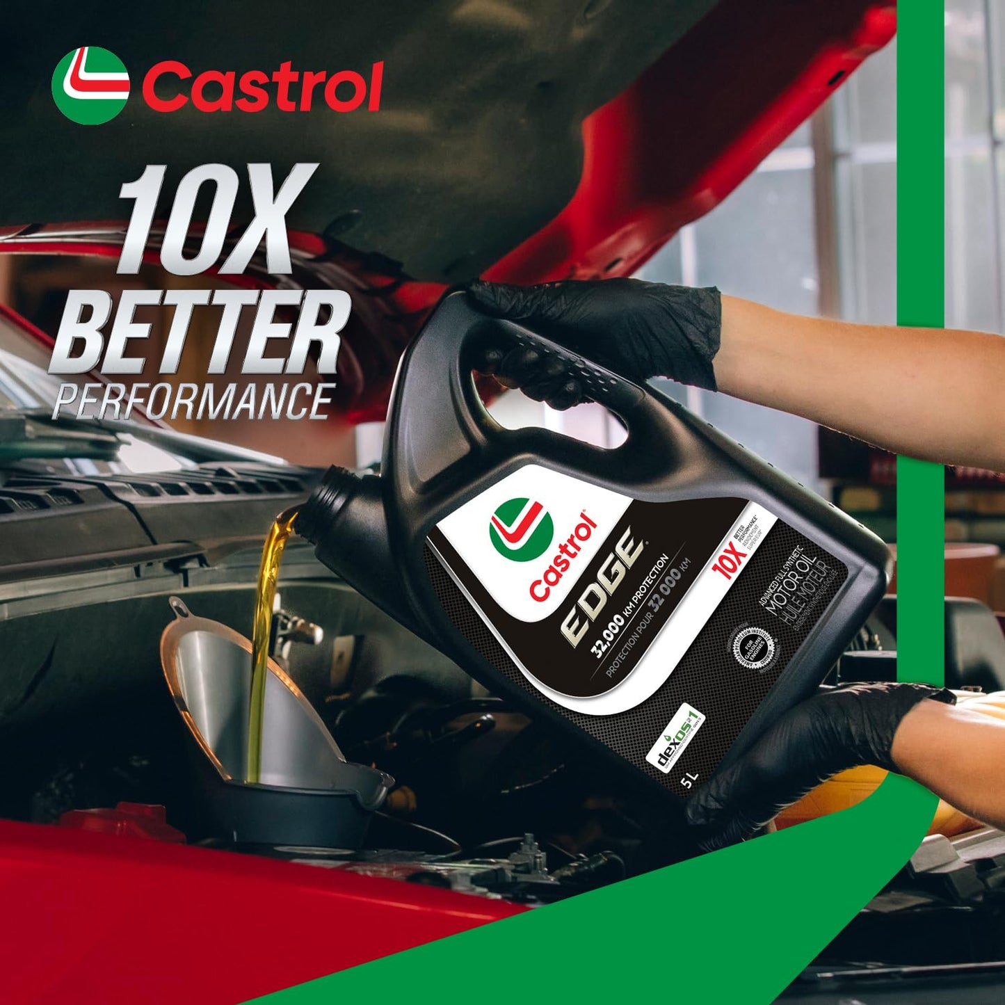 BP LUBRICANTS USA 6249 Cast Edge Qt 5W40 Oil