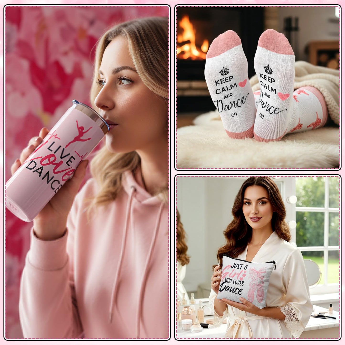 SmoothNovelty Christmas Anime Japan Kawaii Lover Gifts for Women Anime Lover for Teen Sister Fan Who Loves Japan Gift Birthday Kawaii Gifts Tumblers Cups Blanket Makeup Bag Socks
